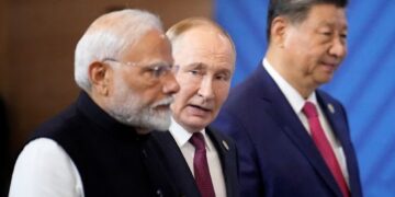 Cumbre de la OCS reúne a Putin, Xi Jinping y Modi Cumbre de la OCS reúne a Putin, Xi Jinping y Modi