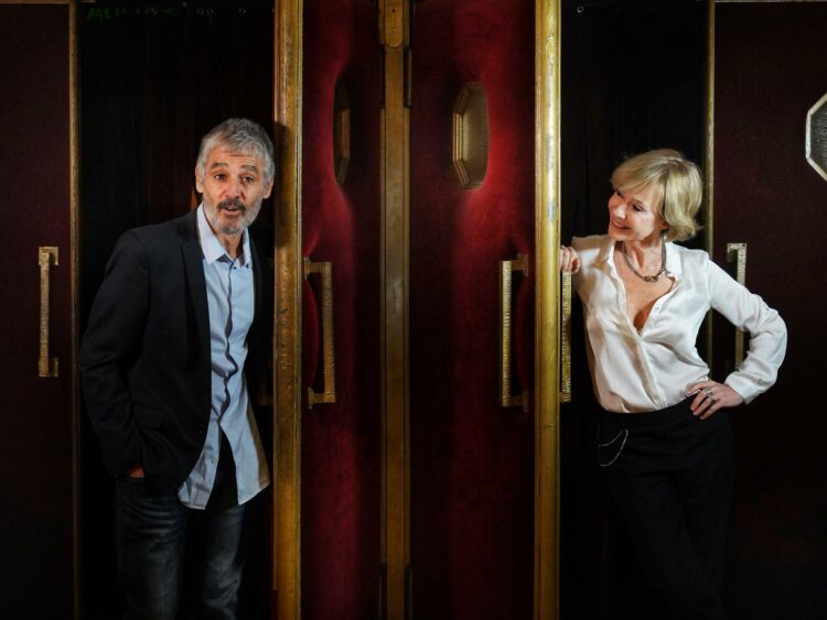 Inés Estéves y Germán Palacios son protagonistas y directores de "El hombre inesperado".