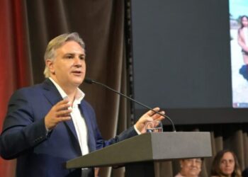 El gobernador de Córdoba, Martín Llaryora