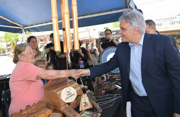 El acto tuvo lugar el lunes por la tarde en Villa Cura Brochero.