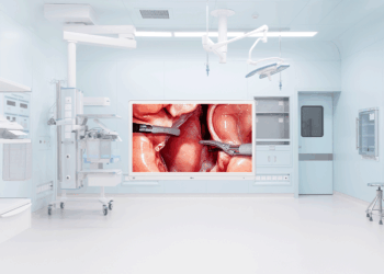 Nuevo monitor quirúrgico.