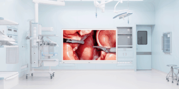 Nuevo monitor quirúrgico.