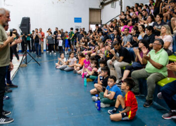 Colocarán nuevo piso flotante en el gimnasio del club Municipalidad