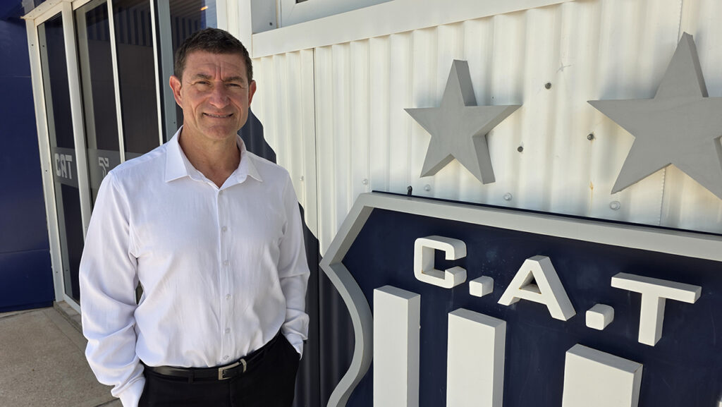 Miguel Cavatorta, candidato a vicepresidente primero en la lista de Andrés Fassi.