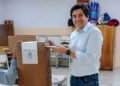 Voto Gonzalo Roca, candidato de la Libertad Avanza en Córdoba Voto Gonzalo Roca, candidato de la Libertad Avanza en Córdoba