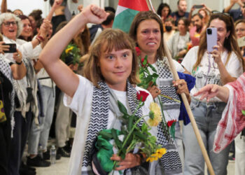 Israel deportó a 171 integrantes de la Flotilla humanitaria