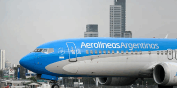 Aerolíneas Argentinas.