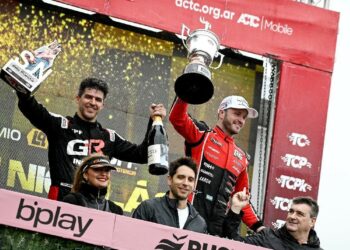 Agustín Canapino le ganó el mano a mano a Matías Rossi y se llevó el triunfo en San Nicolás