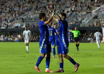 Argentina vapuleó a Puerto Rico en un amistoso internacional