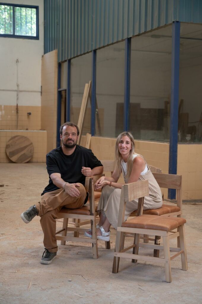Carla Bustos Pooley y Federico Galeotti.