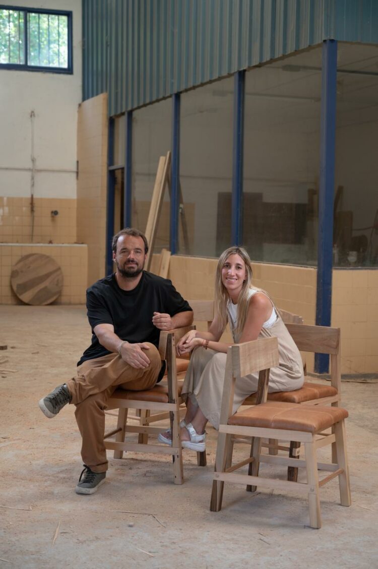 Carla Bustos Pooley y Federico Galeotti.