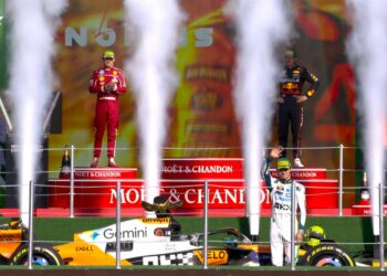 Colapinto terminó último en el GP de México y Norris le arrebató la punta a Piastri