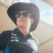 Franco Colapinto lució como un cowboy, en el circuito que se disputa en Texas.