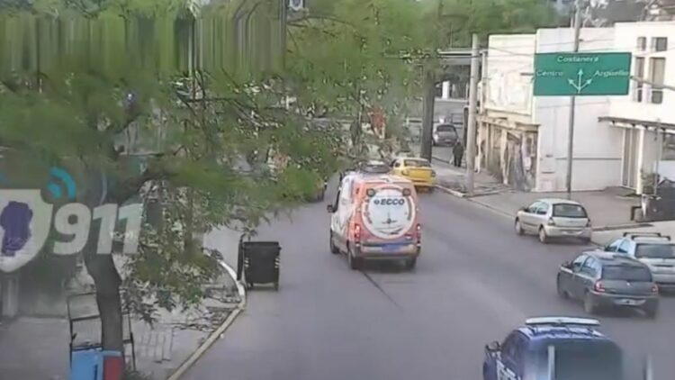 Imagen: Captura de pantalla del video del operativo en Córdoba.