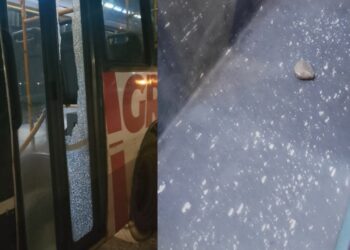 Cuatro jóvenes detenidos por apedrear un colectivo en Circunvalación