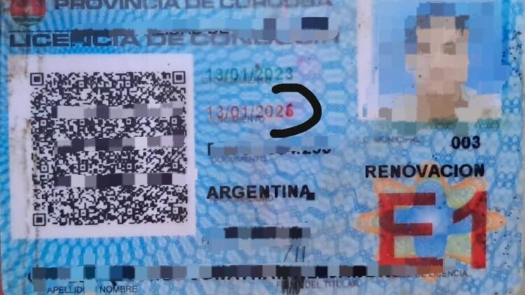 Detienen a un sargento del Ejército por usar una licencia de conducir adulterada