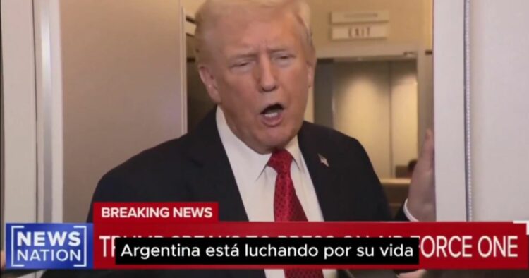 Donald Trump: Argentina está luchando por su vida, se están muriendo