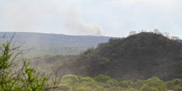 El incendio de Guasapampa ingresó al Parque Nacional Traslasierra El incendio de Guasapampa ingresó al Parque Nacional Traslasierra