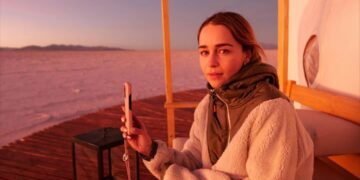 Emilia Clarke recorrió Argentina: Cataratas, Salinas y glamping Emilia Clarke