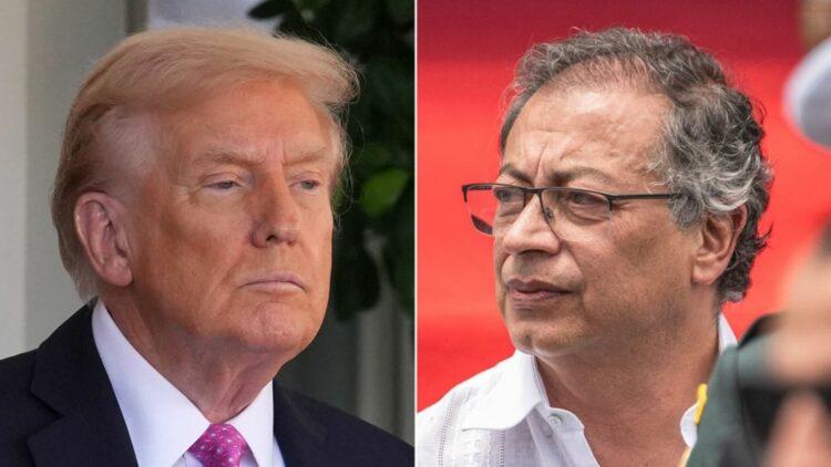 Donald Trump anunció que retirará toda la ayuda económica a Colombia.