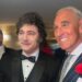 Milei y el consultor estadounidense, Roger Stone.