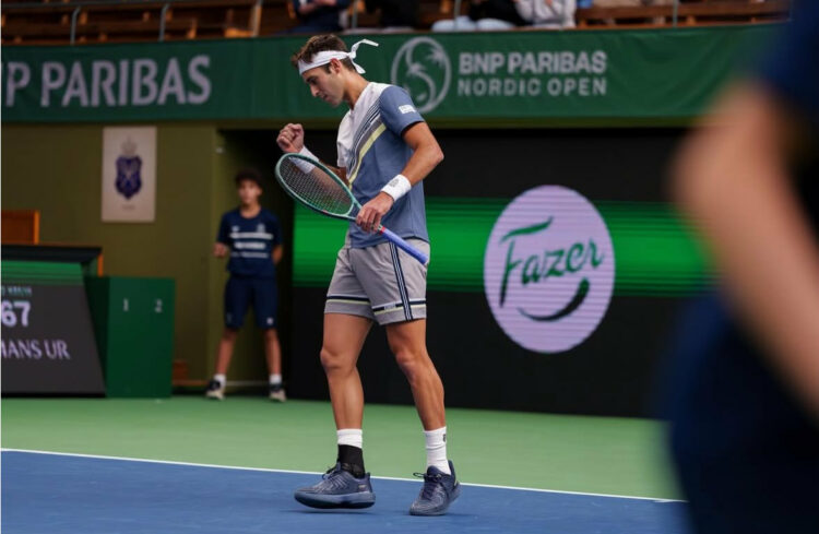 El argentino se impuso 6-4, 4-6 y 6-3.