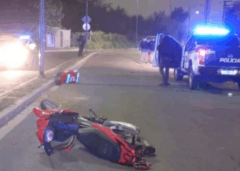 Falleció un motociclista que aparentemente escapaba de un asalto