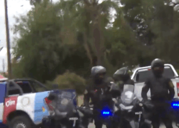 Fuerte operativo en un hotel de alojamiento de la Av. La Voz del Interior