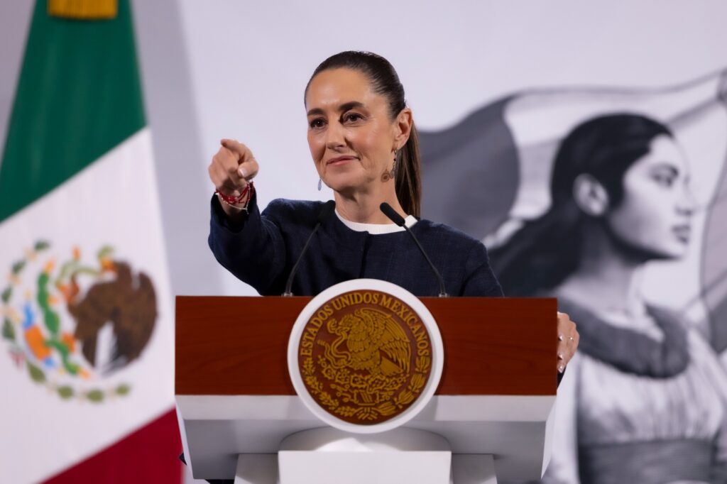 La presidenta de México, Claudia Sheinbaum