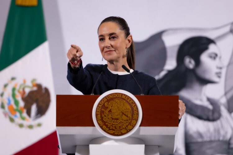 La presidenta de México, Claudia Sheinbaum