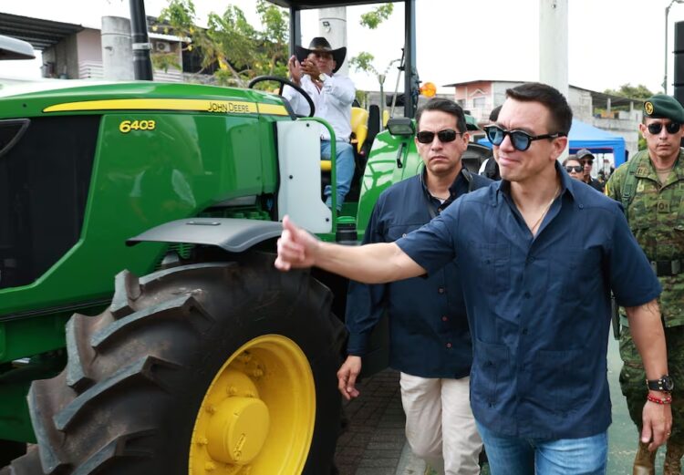 El presidente de Ecuador advirtió que sectores de oposición están promoviendo una “mala imagen” de su Gobierno, en el contexto de las movilizaciones sociales contra la eliminación del subsidio al diésel.