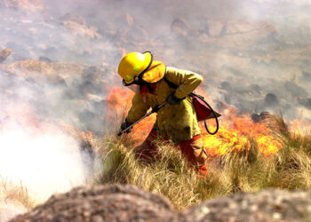 Quebrada del Condorito: hasta ahora se quemaron casi 4.000 hectáreas