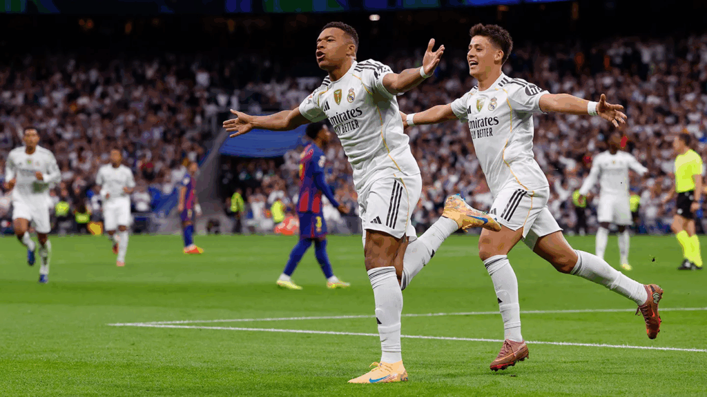 Real Madrid venció 2-1 al Barcelona en el clásico y se afirma como líder Real Madrid venció 2-1 al Barcelona en el clásico y se afirma como líder