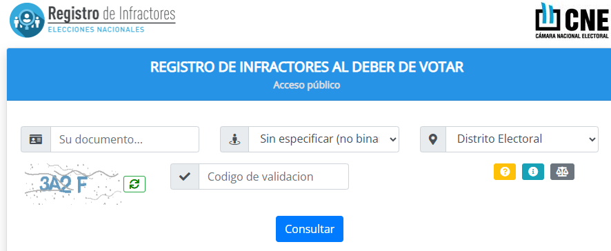 Las consecuencias de no votar en las Elecciones 2025