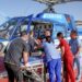 Rescate aéreo: una mujer de 90 fue trasladada de emergencia