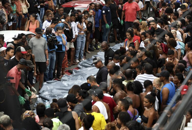 Uruguay refuerza su control en la frontera con Brasil ante la violencia en Río de Janeiro Violencia extrema en Río de Janeiro.