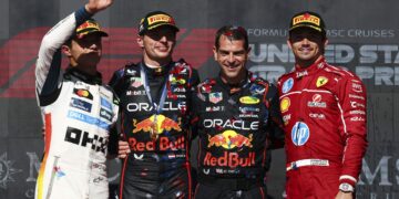 Verstappen dominó en el Gran Premio de Estados Unidos y Colapinto terminó 17° Verstappen dominó en el Gran Premio de Estados Unidos y Colapinto terminó 17°