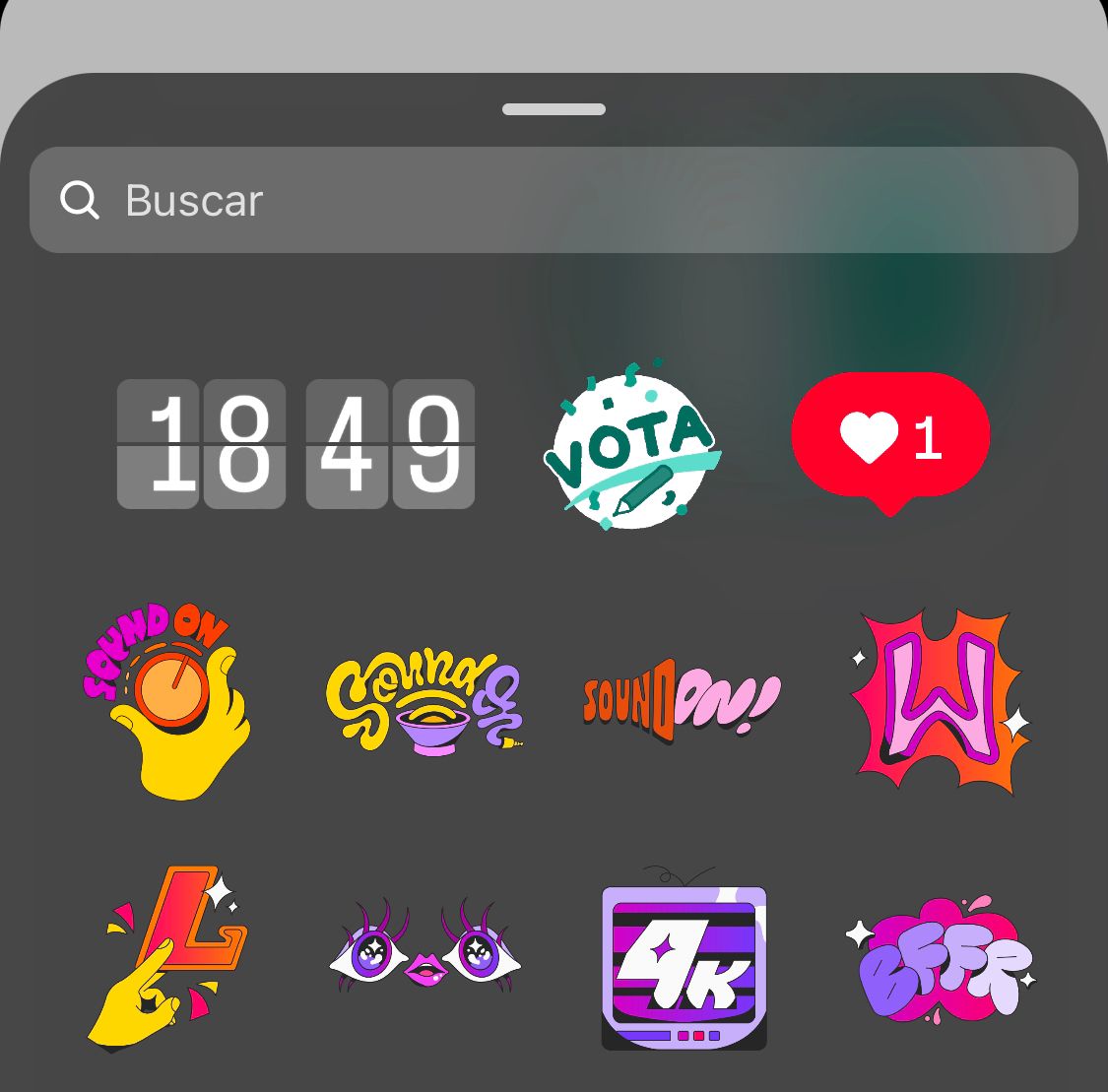 Instagram lanza stickers electorales para las historias en Argentina