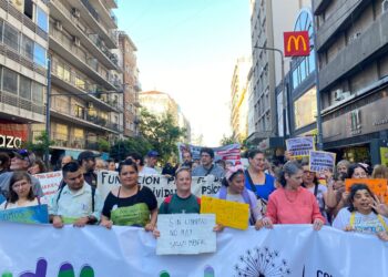 Córdoba marchó para exigir políticas integrales de salud mental