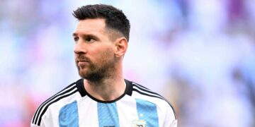 Messi celebra el triunfo de la Sub-20.