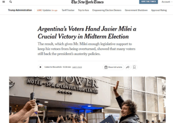 Medios internacionales destacaron la victoria de Milei y el giro político de Argentina