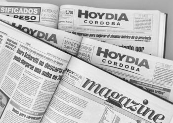 La tapa de Hoy Día Córdoba hace exactamente 20 años