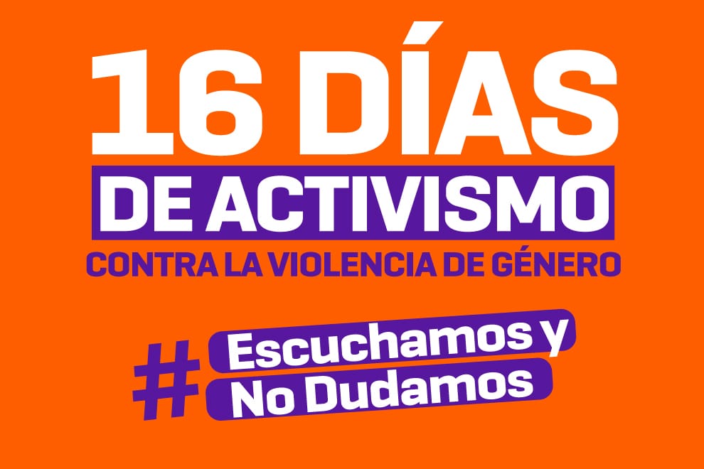 Córdoba se suma a los 16 Días de Activismo contra la Violencia de Género