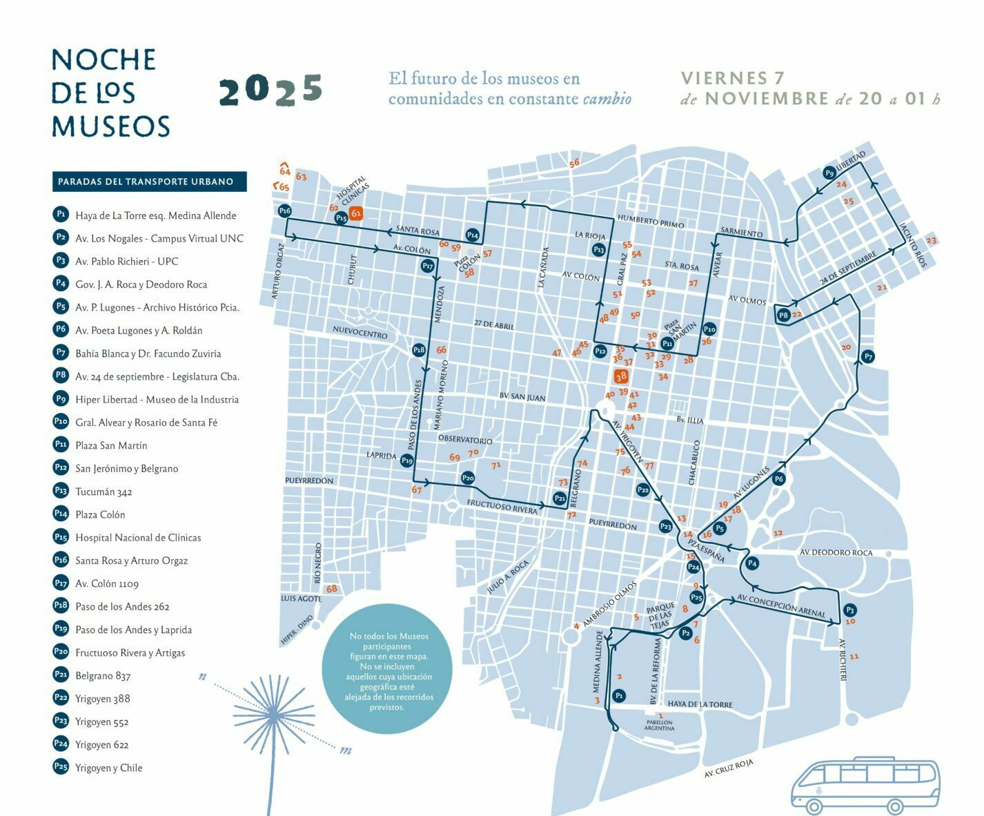 Córdoba a cielo abierto: seis recorridos para la Noche de los Museos Córdoba a cielo abierto: seis recorridos para la Noche de los Museos