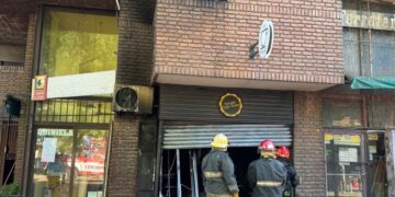 Ocurrió hoy a las 8.20 en un edificio situado sobre calle Deán Funes 540.
