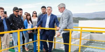 Inauguraron el Acueducto Traslasierra, que beneficia al oeste provincial