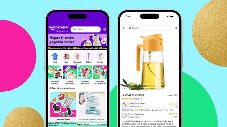 Amazon habilita su app de productos accesibles en Argentina Amazon Bazaar