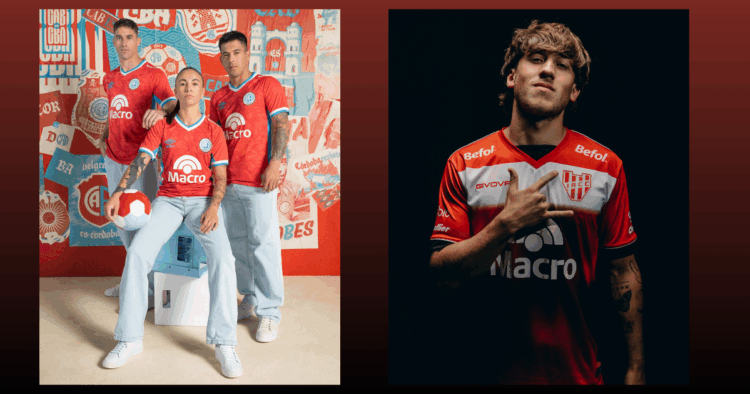 Instituto Atlético Central Córdoba y el Club Atlético Belgrano presentaron nuevas indumentarias oficiales.