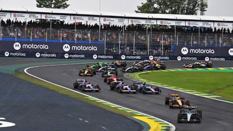 Comienza el Gran Premio de Brasil: horarios y cronograma para seguir a Colapinto Se esperan lluvias para el GP de Brasil, en Interlagos.