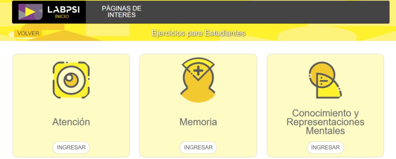 Conicet creó "Labpsi" con ejercicios para la memoria de personas mayores Conicet creó "Labpsi" con ejercicios para la memoria de personas mayores